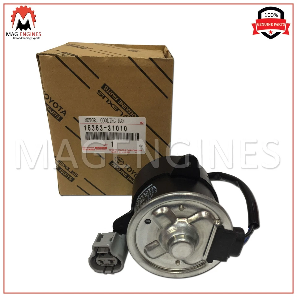 16363-31010 GENUINE OEM COOLING FAN MOTOR FOR CROWN LEXUS GS300 GS430 LS460 - Imagem 4 de 4