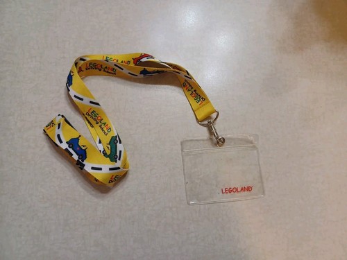 Lego Land Driving School Lanyard With Name Tag Holder