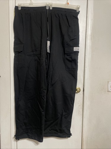 pro club Cargo Sweatpants size 5x black