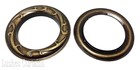 Lushes Curtains Antique Brass #12 Metal Grommets - 1-9/16" Pack With Washers & Eyelets