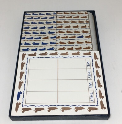 Vintage Hoyle Playing Cards (Ducks) Bridge Set Double Deck Scorepad Decks Sealed