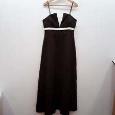 Alex Evenings Party Dress Women's Knee Length Size 14 Sleeveless Polyester