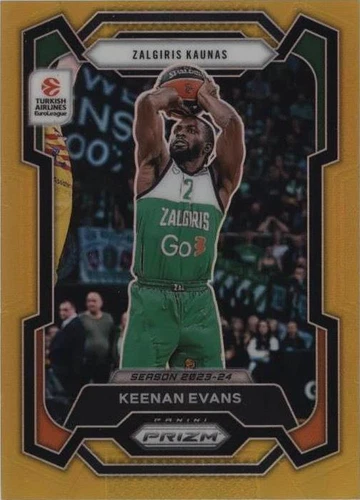 2023-24 Panini Prizm Turkish Airlines EuroLeague - Keenan Evans #7