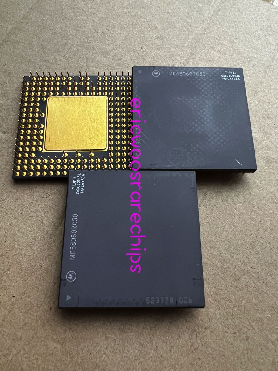 Motorola 68060 MC68060RC50 71E41J S23328-006 Rev6 Vintage Motorola 68060 MC68060RC50 71E41J S23328-006 Rev6 Vintage