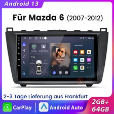 Für Mazda 6 GH GG 2007-2012 2+64G 9"Android13 Autoradio Carplay BOSE Soundsystem