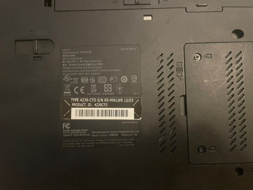 Lenovo ThinkPad T520 15.6in 2.8 GHZ 6GB RAM 60GB HDD Win 10 Pro Read Info - Picture 20 of 21