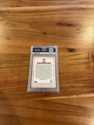 Carte De Collection Topps 'Lost Rookie Cards 2023' - Franz Beckenbauer Bayern Munich 3/5