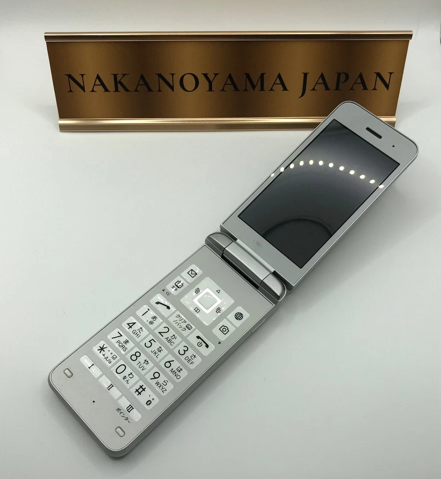KYOCERA 902KC DIGNO KEITAI 3 ANDROID FLIP PHONE Silver UNLOCKED Sim Free From JP - Image 3 of 4