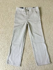 Chaps Boys Approved School Wear Size 7X Flat Front Pant