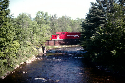 altes DIA 202 VTRR Batten Kill br. Arlington 1989 USA Diesellokomotive den-S6-72