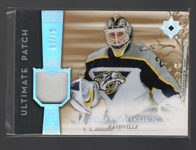 Tomas Vokoun 2006 Upper Deck Ultimate Collection #UJ-TV Nash Predators 55/75