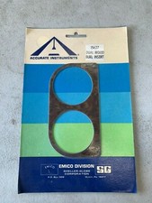 Vintage Nos 5 Walnut Dual Gauge Panel 15627 Chevy Gm Ford Hot Rod Streetrod Usa Vintage Nos 5 Walnut Dual Gauge Panel 15627 Chevy Gm Ford Hot Rod Streetrod Usa