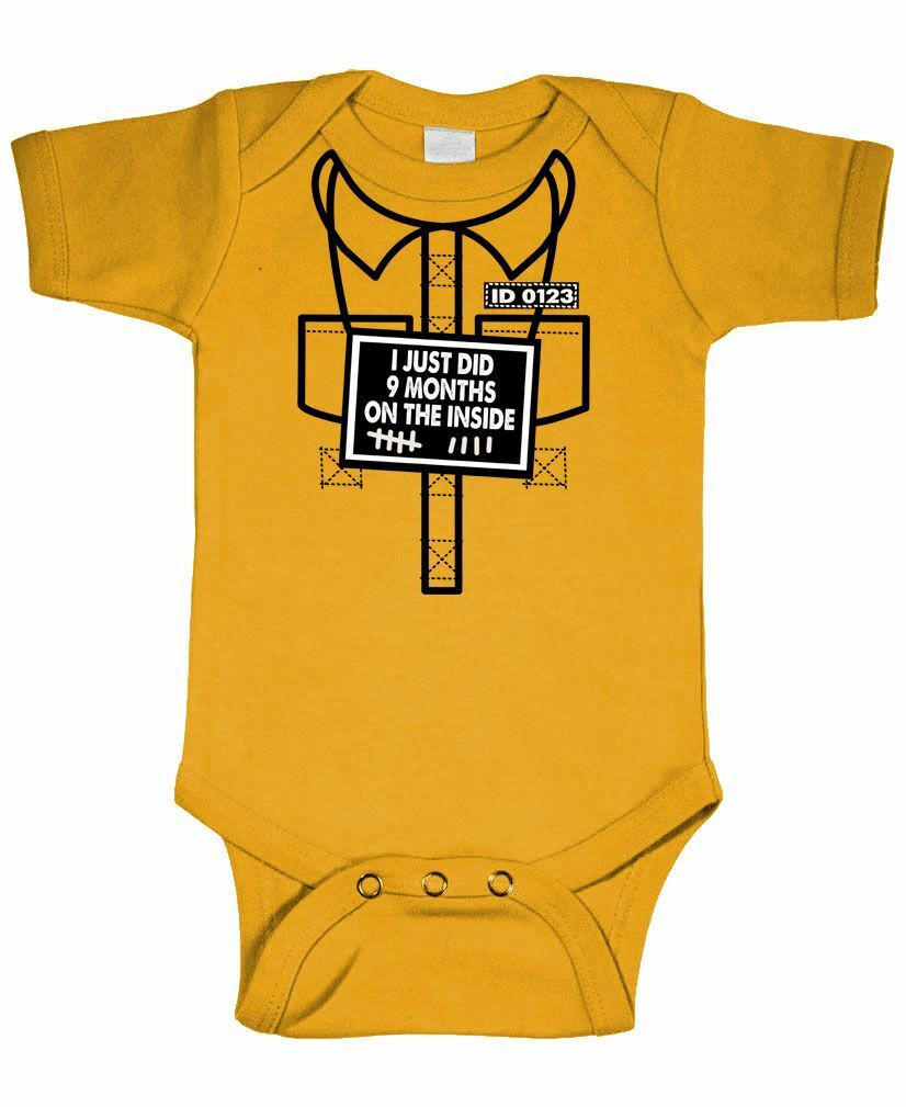 I Just Did NINE MONTHS on the Inside Cotton Baby Bodysuit