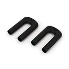 2Pcs Black 4mm Banana Plug Pitch 19mm Jumper For Multimeter Calibration