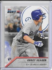 2016 Topps Bunt Corey Seager RC #15 Dodgers / Texas Rangers