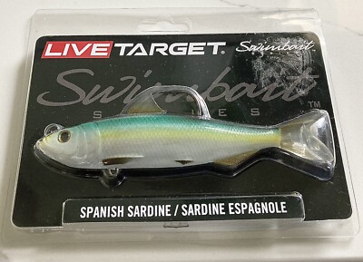LIVETARGET 5 1/2'' Swimbait Series Spanish Sardine.