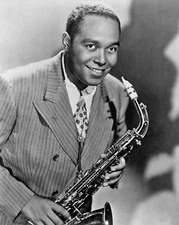 Jazz Musician CHARLIE PARKER Glossy 8x10 Photo Saxophonist Glossy Print Poster