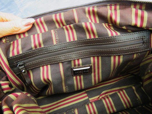Coccinelle Damen Leder Handtaschen gebraucht in dunklem Braun sehr gepflegt - Bild 5 von 7