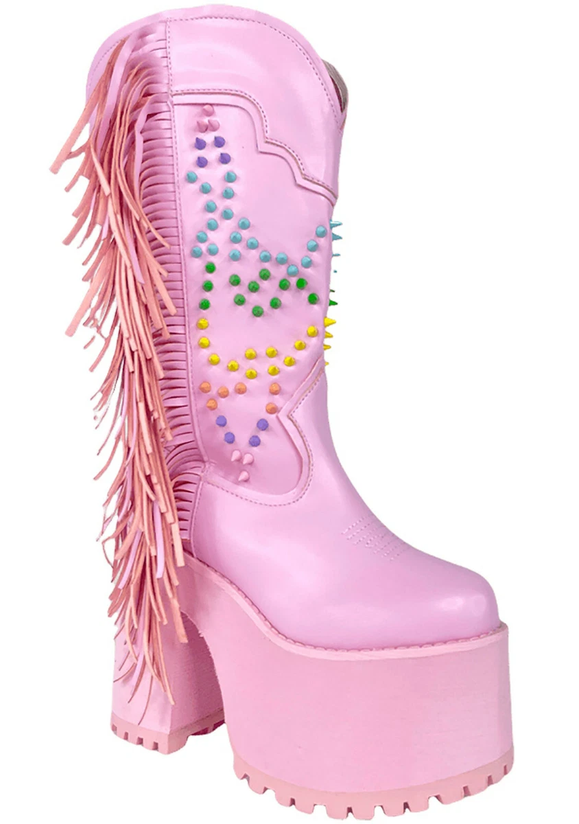 Pink boots deals for sale