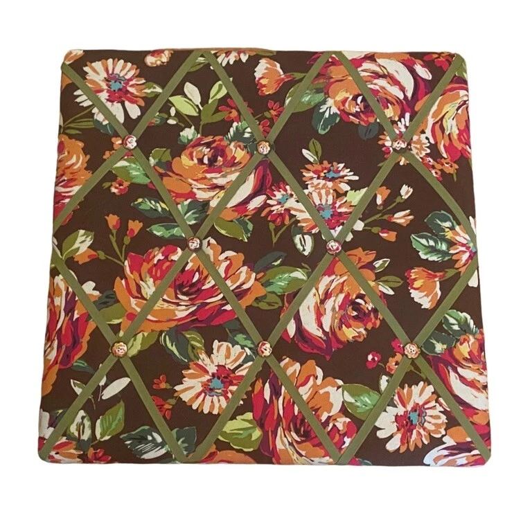 NEW Vera Bradley English rose Ribbon Board Cards And Photo Display HTF retired - Image 2 of 4