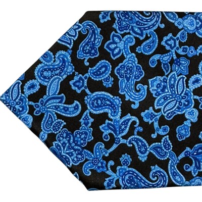 100% new STEFANO RICCI Tie Blue Royal Blue - Dark Brown Background 250297