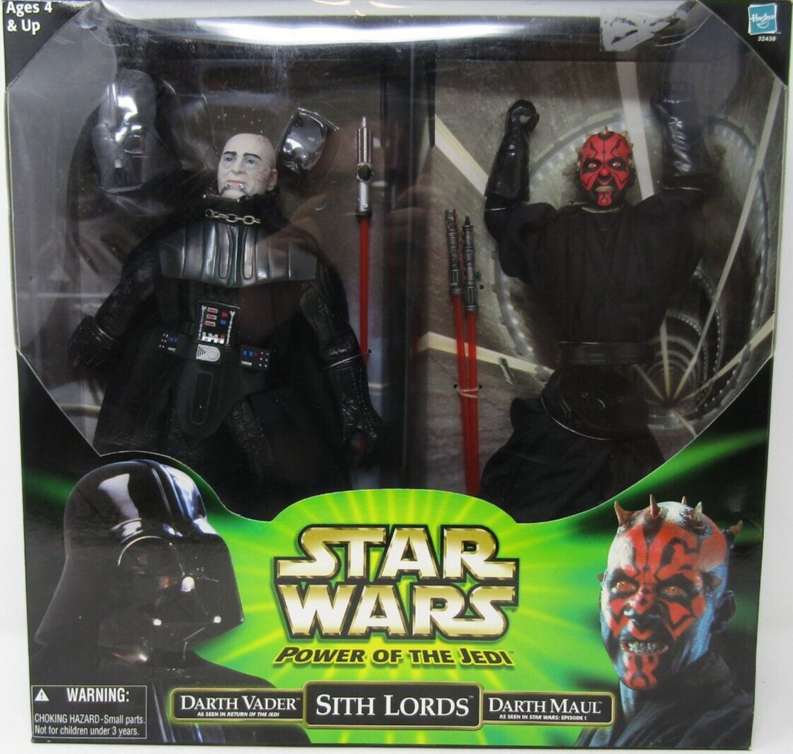 Hasbro Star Wars Power of Jedi Sith Lords Darth Vader Darth Maul 2