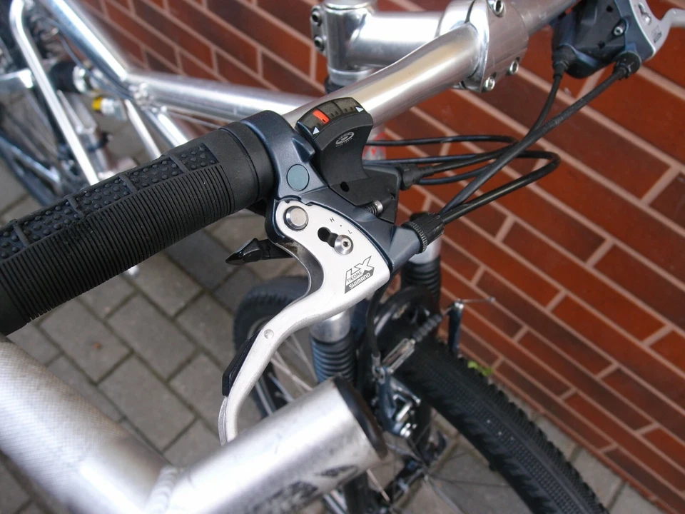 1990-е MTB Cheyenne 18'' алюминий 7005 трубки Shimano Deore LX Alexrims Rock Shox - Изображение 3 из 4