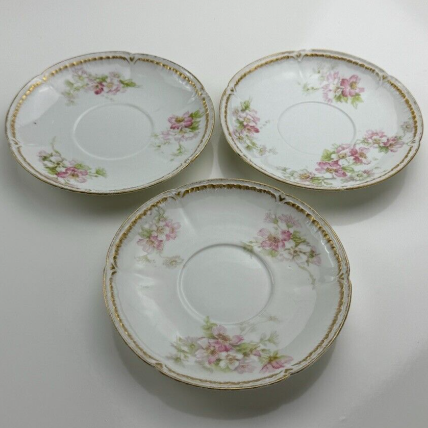 CH.FIELD HAVILAND 3点SET CH Field Set Of 3 Haviland Limoges GDA France Antique 1900's