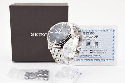 N MINT [Video] SEIKO Presage SARY073 4R35‐01T0 Blue Automatic 
