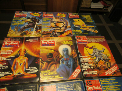 Perry Rhodan - Magazin - Nr. 2/80 bis 04/80 - guter Zustand mit Risszeichnung