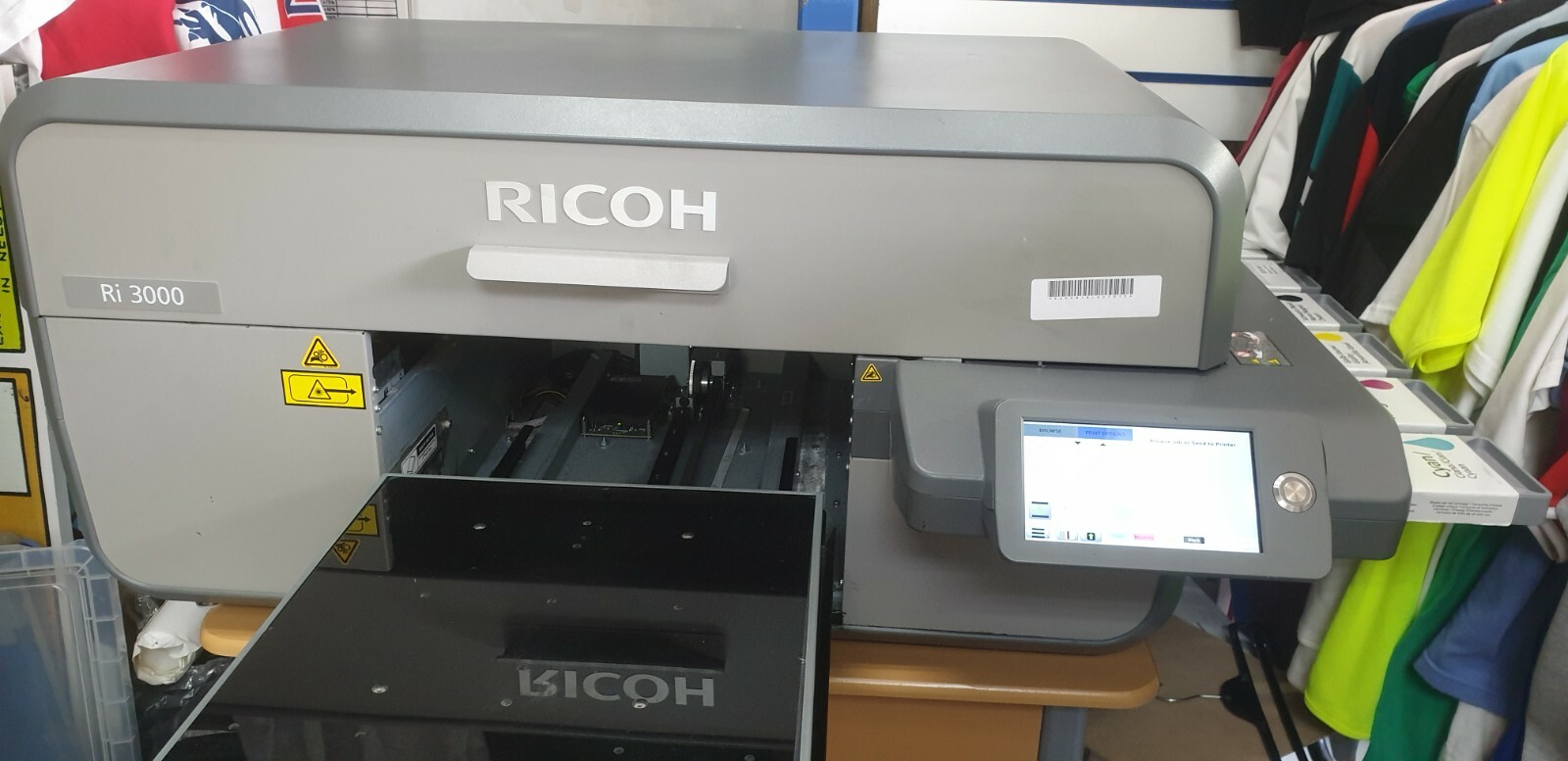 Ricoh Ri 3000 Direct To Garment Printer Tshirt Printer eBay