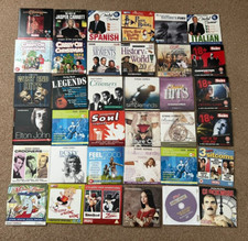 36 x CDS - Newspaper Promos - Music CD, Audio Books, Comedy, Languages