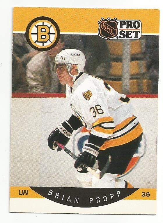 BRIAN PROPP 1990-91 PRO SET CARD NEAR MINT+ CONDITION