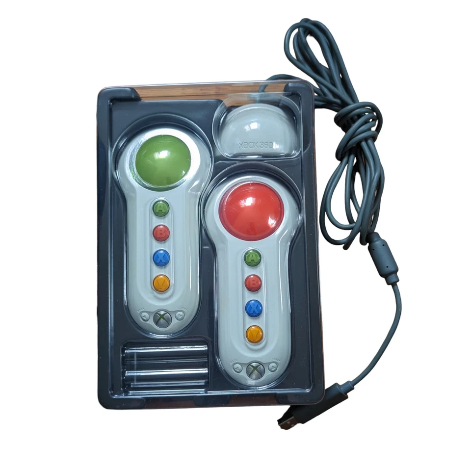 Scene It Wireless Buzzer Lot Set 4 Big Button Pad & IR Receiver Xbox 360 OEM - Image 4 of 4