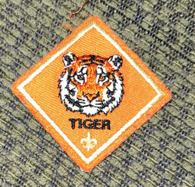 Boy Scout BSA Cub Scout Tiger  Rank Uniform Patch - See description