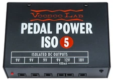 Voodoo Lab Pedal Power ISO-5 Isolated Pedal Board Power Supply 9V 12V 18V