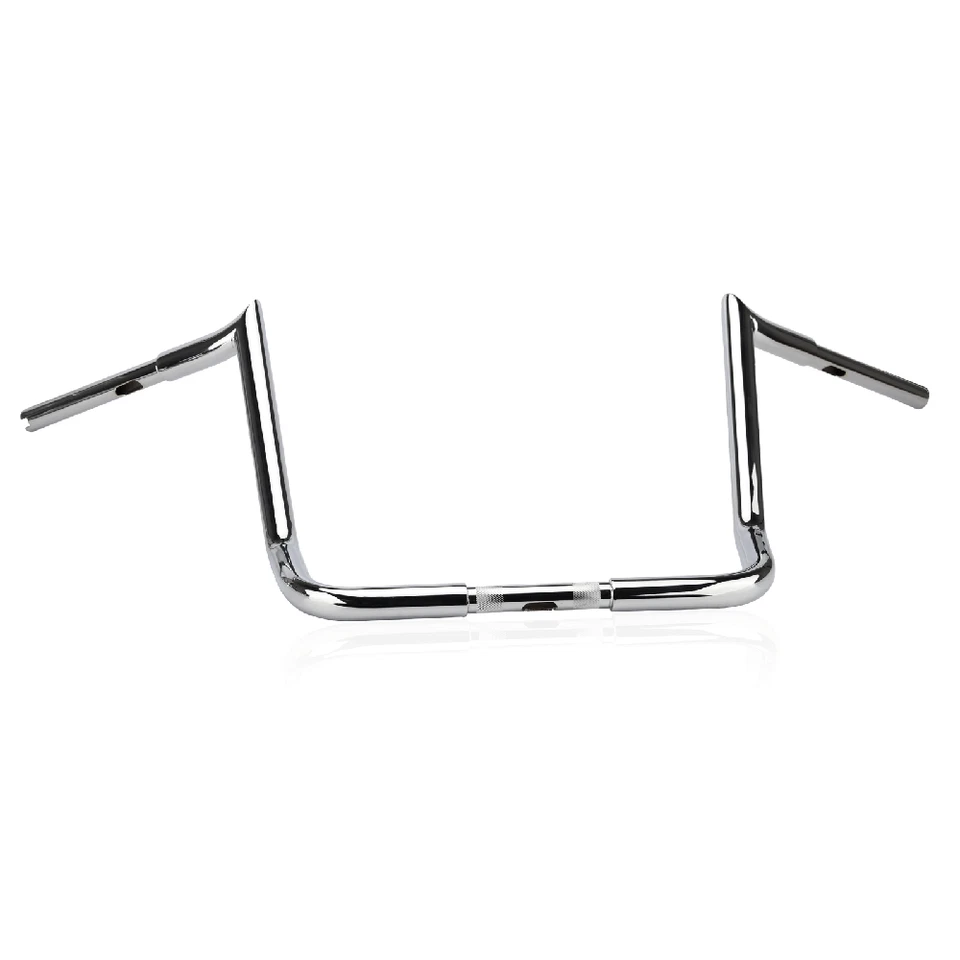 16" Meathook Ape Hanger Chrome Handlebar For Harley Electra Glide Classic FLHTC Foto 3 de 4