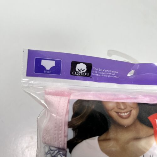 NWT Women Hanes Ultimate Briefs Breathable Cotton 6 Pairs Assorted Tagless 8/XL - Picture 2 of 9