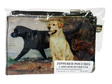 New Lab Pet Dog Zippered Pouches with Ruth Maystead Design (Labrador Retriever)