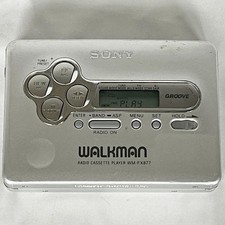 SONY WM-FX877 1999 Radio Walkman Vintage Cassette Player From Japan Tested