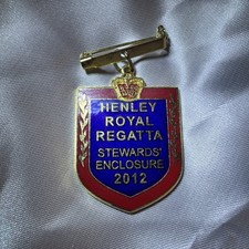 Henley Royal Regatta - Stewards Enclosure Enamelled Members Badge 2012