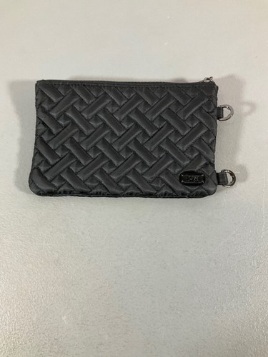 Lug Peekaboo Black Phone Pouch Crossbody Bag, Zippered, Unisex Style - Picture 1 of 6