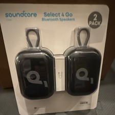 soundcore Select 4 Go Bluetooth Speakers Black Portable Waterproof Floatable
