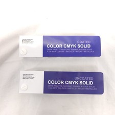 COLOR CMYK Solid Palette Pantone Formula Guide Coated/Uncoated DTP Studio