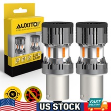 BA15S 1156 7506 P21W CANbus LED Amber Turn Signal Light Bulb Super Bright D