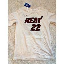 Nike Miami Heat Jimmy Butler 22 Kids T Shirt Size Large 487