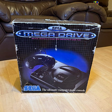 SEGA Mega Drive 16-Bit Console in Original Box w/ Controller & Leads