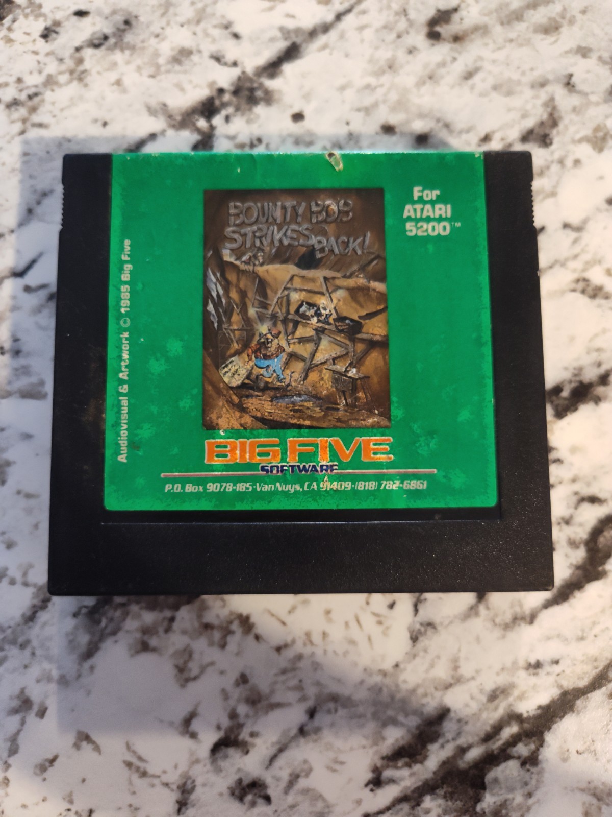 Bounty Bob Strikes Back (Atari 5200) Rare!!