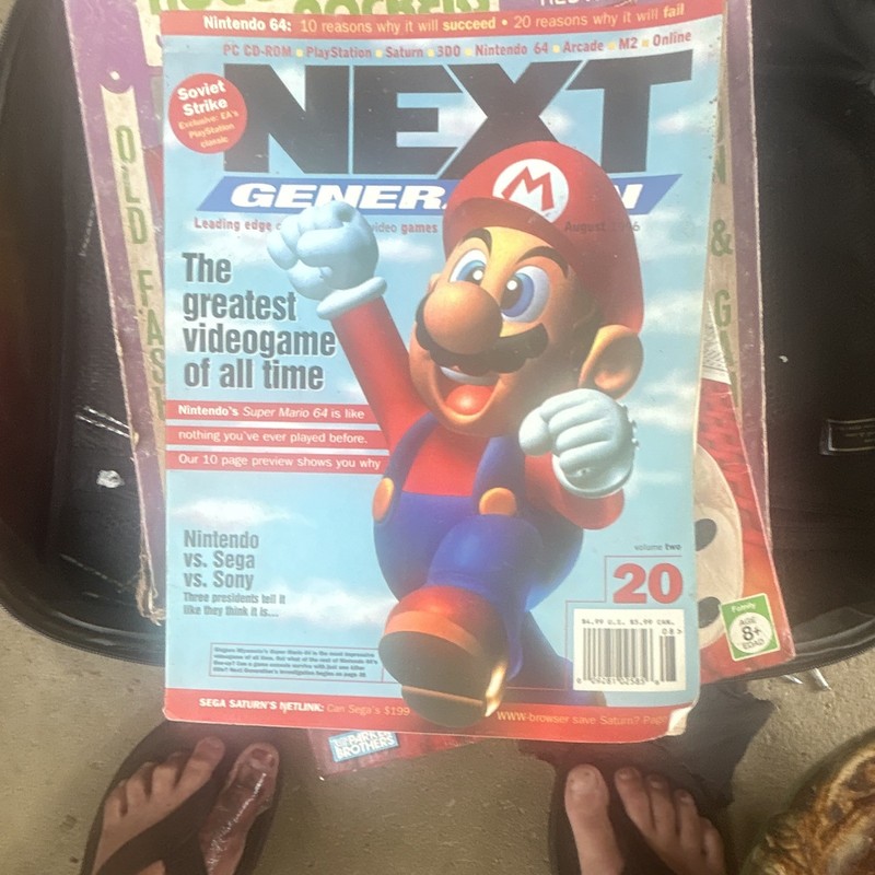 NEXY Generation Magazine Issue 20 Vol 2 August 1996 Nintendo 64 Illustrated