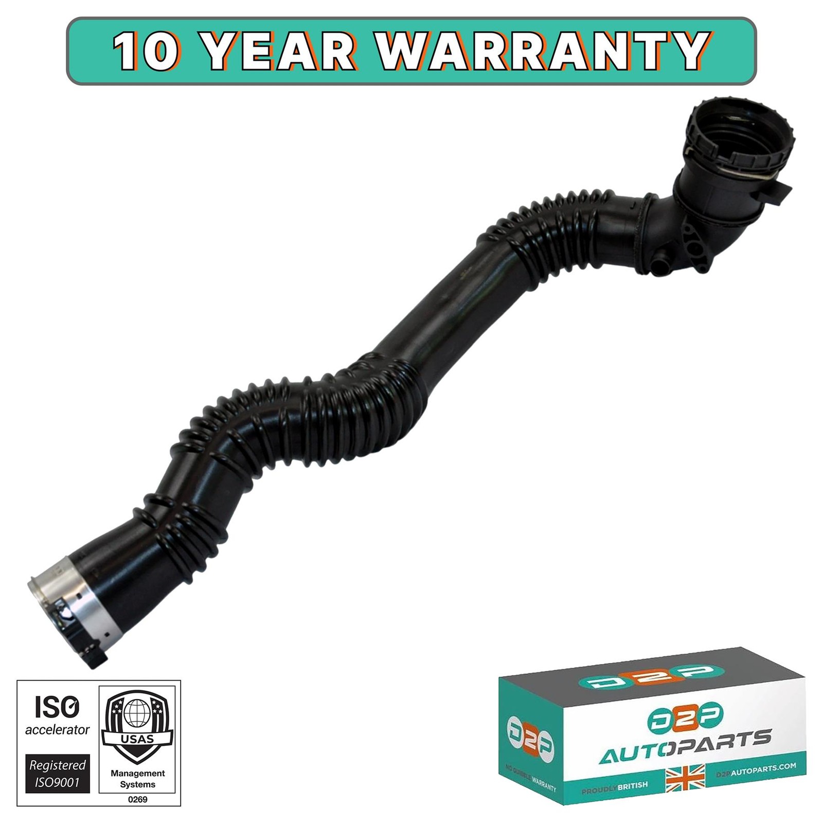 FOR MG ZS SUV 2017-ON INTAKE HOSE CHARGE AIR HOSE INTERCOOLER INTAKE HOSE PIPE - Image 2